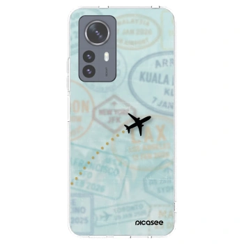Picasee silikonový průhledný obal pro Xiaomi 12 Pro - FLIGHT PATH