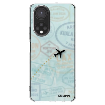 Picasee silikonový průhledný obal pro Honor X7 - FLIGHT PATH