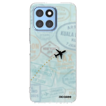 Picasee silikonový průhledný obal pro Honor X8 5G - FLIGHT PATH