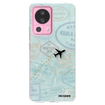 Picasee silikonový průhledný obal pro Xiaomi 13 Lite - FLIGHT PATH