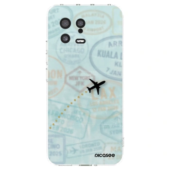 Picasee silikonový průhledný obal pro Xiaomi 13 - FLIGHT PATH