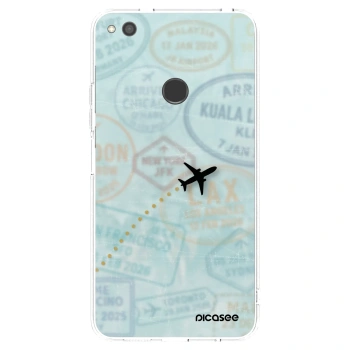 Picasee silikonový průhledný obal pro Huawei Mate 40 Pro - FLIGHT PATH