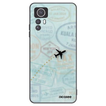 Picasee silikonový černý obal pro Xiaomi Redmi Note 12S - FLIGHT PATH
