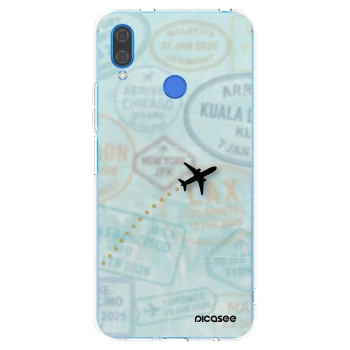 Picasee silikonový průhledný obal pro Huawei Nova 3i - FLIGHT PATH