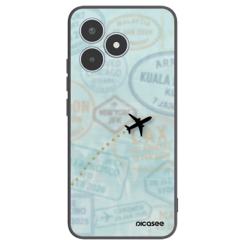 Picasee silikonový černý obal pro Realme C53 - FLIGHT PATH