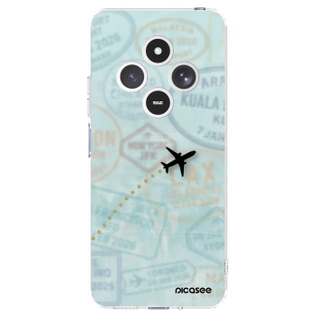 Picasee silikonový průhledný obal pro Xiaomi Redmi 14C - FLIGHT PATH