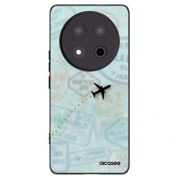 Picasee silikonový černý obal pro Honor Magic7 Lite 5G - FLIGHT PATH