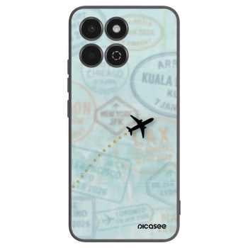 Picasee silikonový černý obal pro Honor 200 Smart 5G - FLIGHT PATH