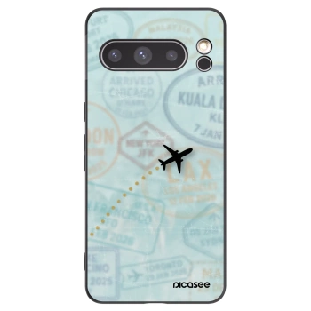 Picasee silikonový černý obal pro Google Pixel 8 Pro - FLIGHT PATH