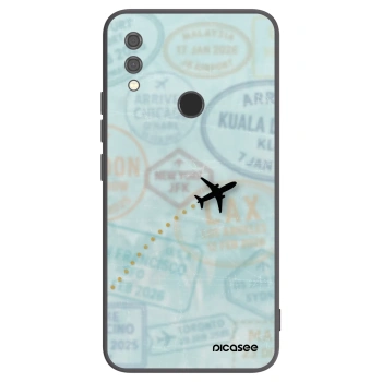 Picasee silikonový černý obal pro Xiaomi Redmi Note 7 - FLIGHT PATH