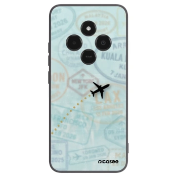 Picasee silikonový černý obal pro Xiaomi Poco C75 - FLIGHT PATH
