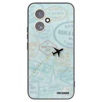 Picasee silikonový černý obal pro Honor 400 5G - FLIGHT PATH