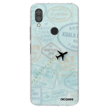 Picasee silikonový průhledný obal pro Xiaomi Redmi 7 - FLIGHT PATH