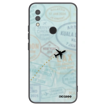 Picasee silikonový černý obal pro Xiaomi Redmi 7 - FLIGHT PATH