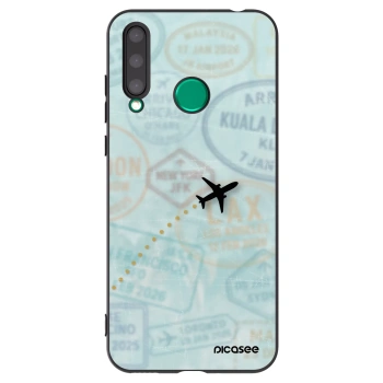 Picasee silikonový černý obal pro Honor 20 Lite - FLIGHT PATH