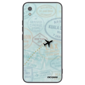 Picasee silikonový černý obal pro Xiaomi Redmi 7A - FLIGHT PATH