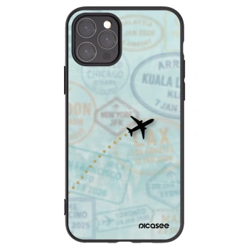 Picasee silikonový černý obal pro Apple iPhone 11 Pro - FLIGHT PATH