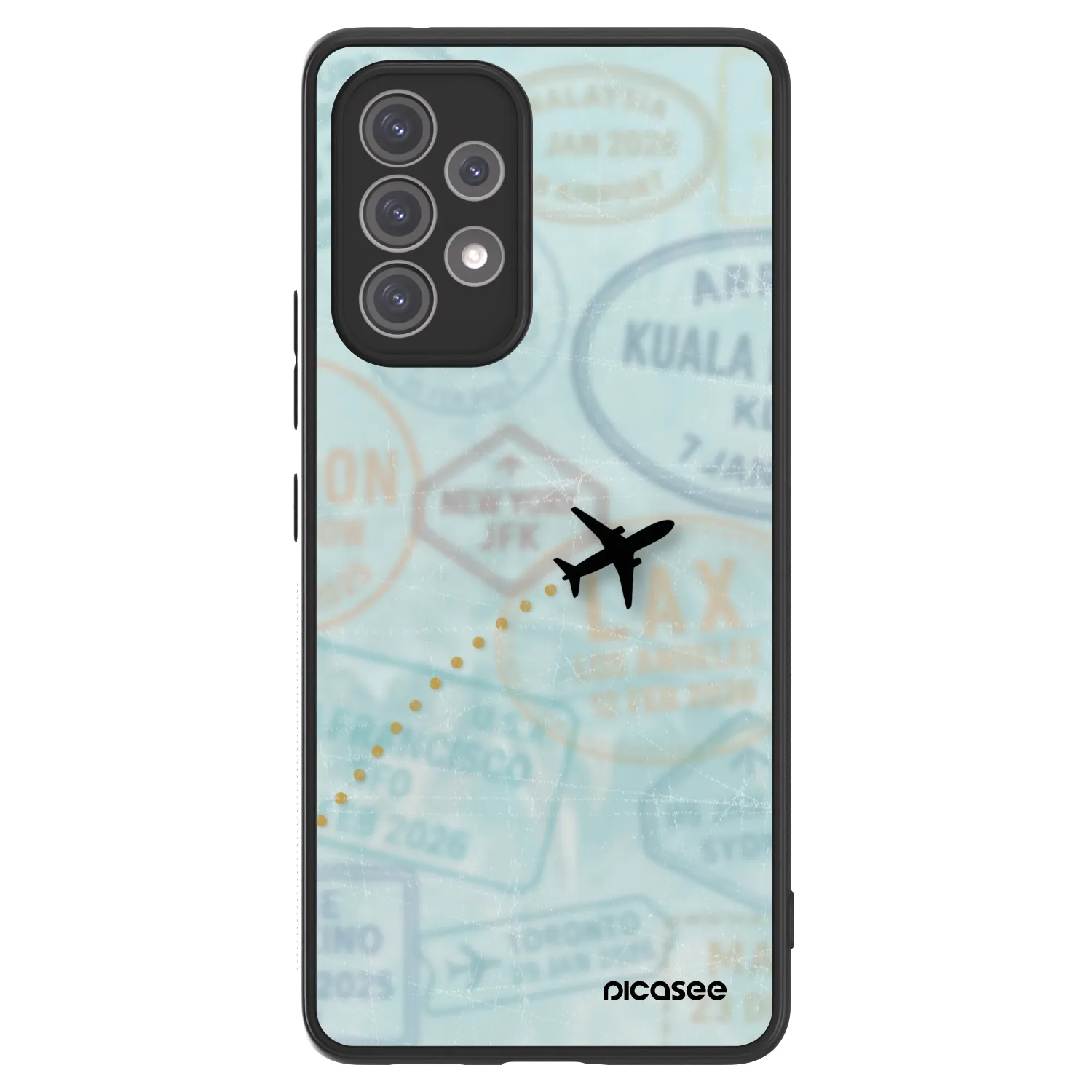 Picasee ULTIMATE CASE pro Samsung Galaxy A52 5G A525F - FLIGHT PATH