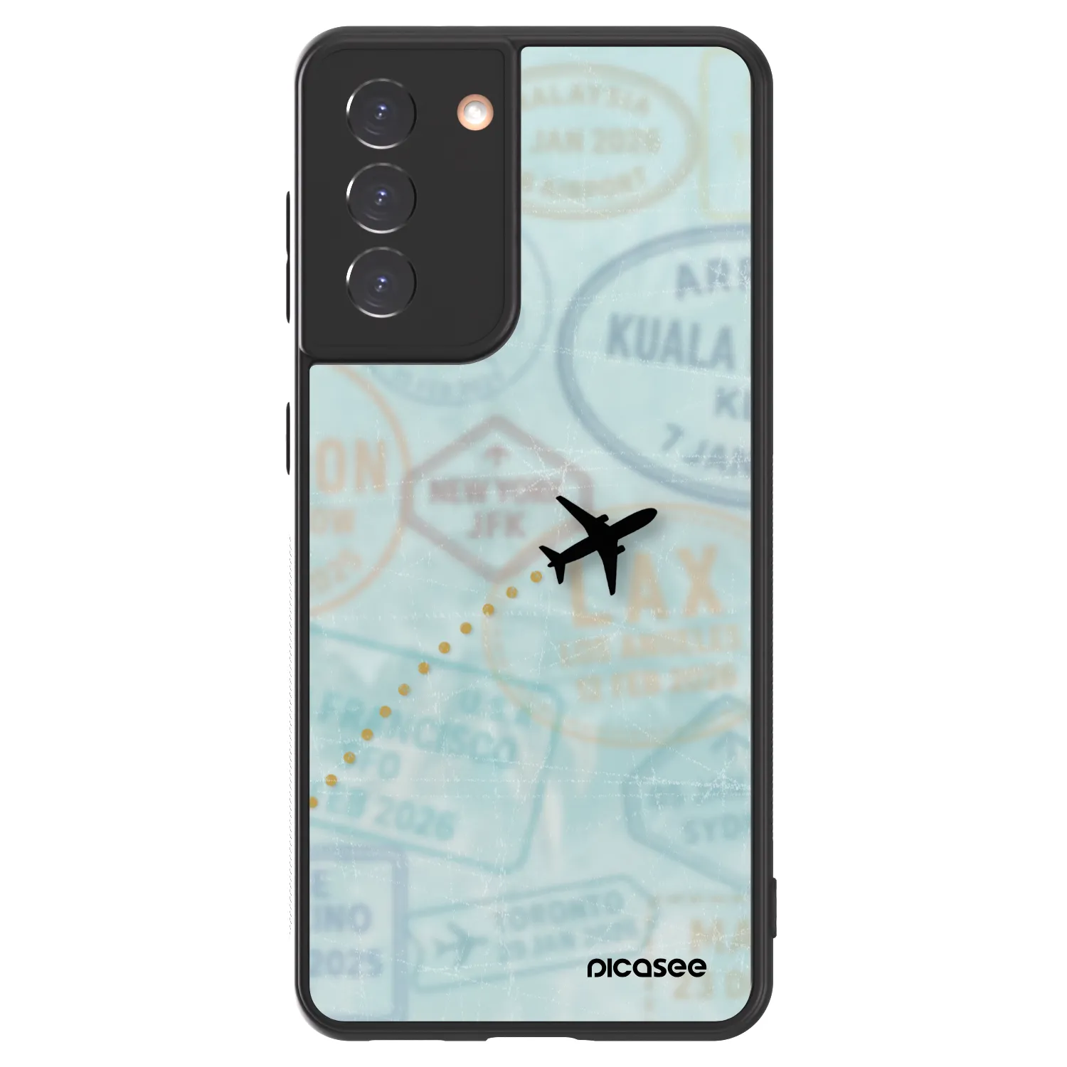 Picasee ULTIMATE CASE pro Samsung Galaxy S21 5G G991B - FLIGHT PATH