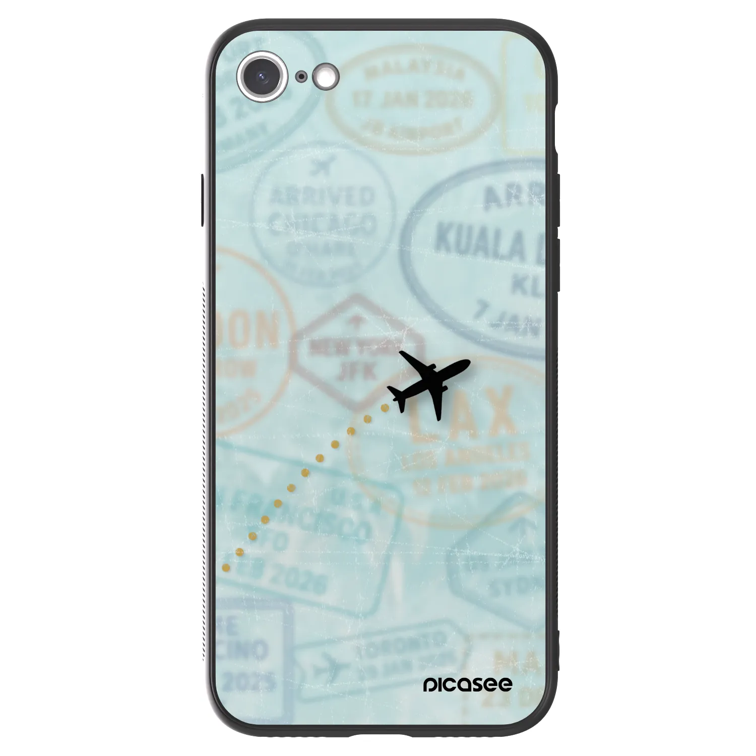 Picasee ULTIMATE CASE pro Apple iPhone 8 - FLIGHT PATH