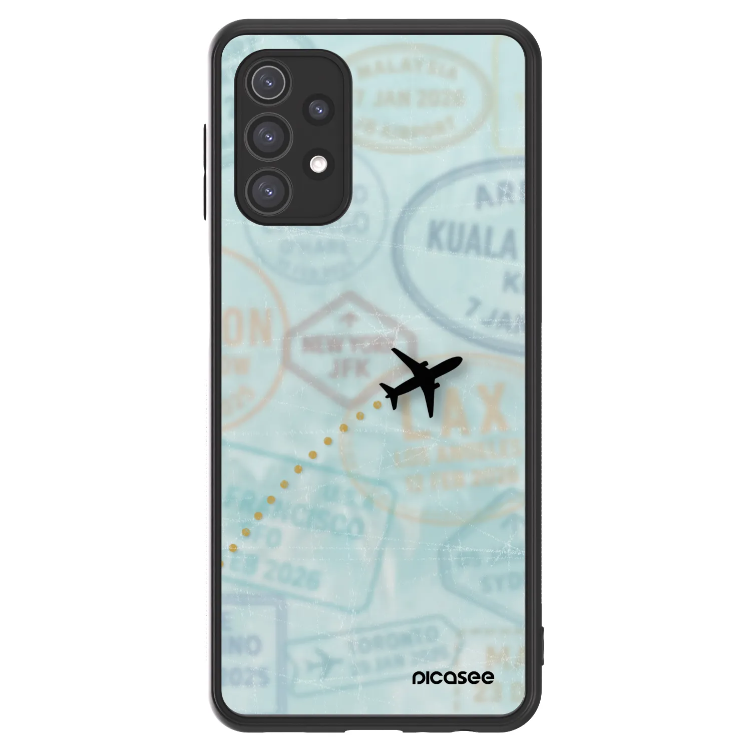 Picasee ULTIMATE CASE pro Samsung Galaxy A32 5G A326B - FLIGHT PATH