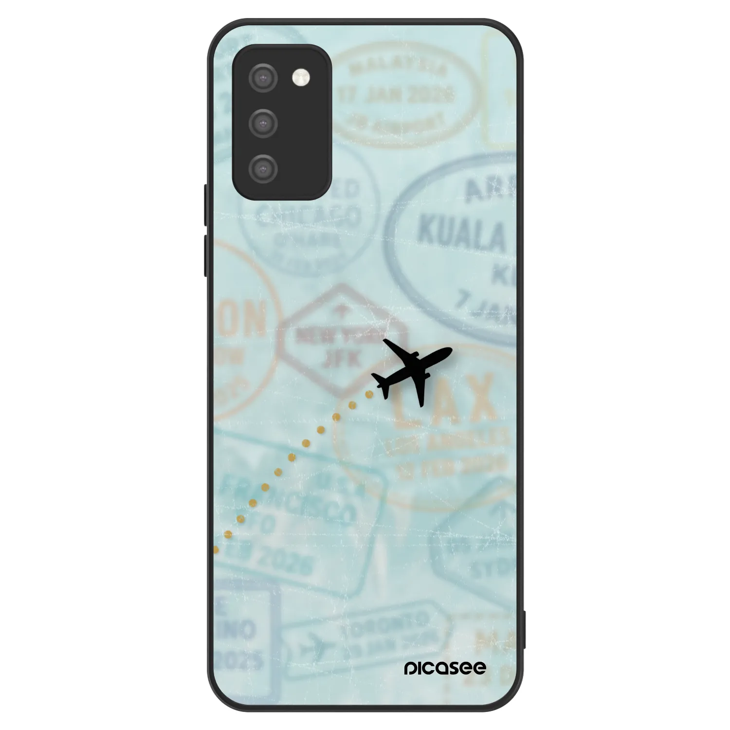 Picasee ULTIMATE CASE pro Samsung Galaxy A02s A025G - FLIGHT PATH