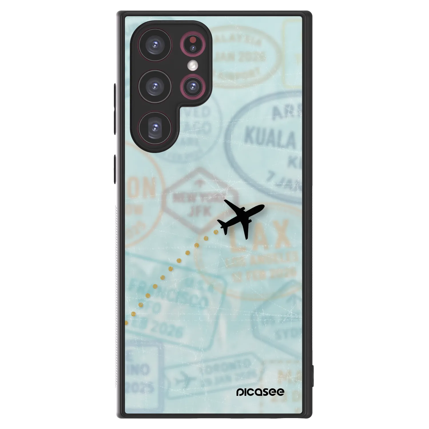 Picasee ULTIMATE CASE pro Samsung Galaxy S22 Ultra 5G - FLIGHT PATH