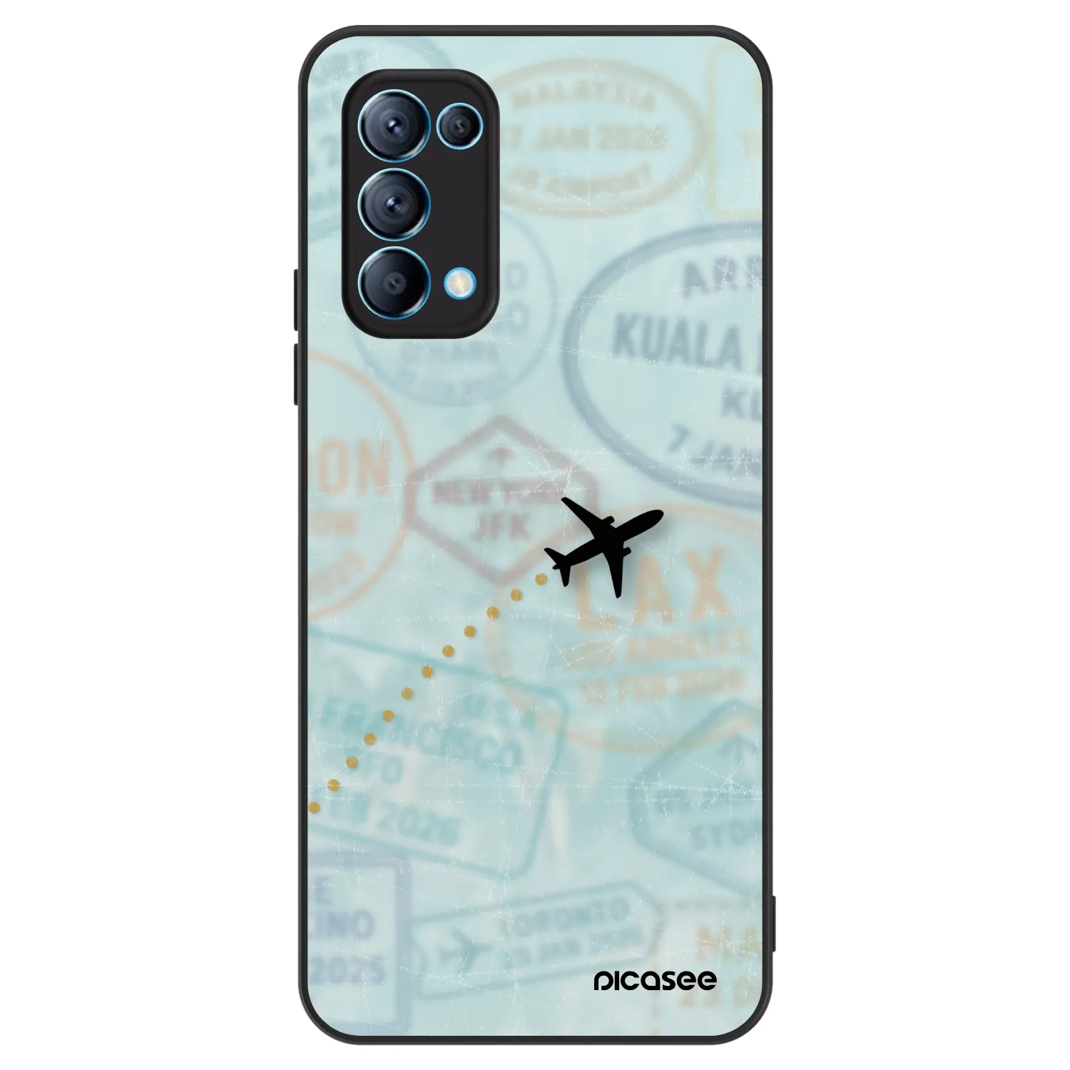 Picasee ULTIMATE CASE pro OPPO Reno 5 5G - FLIGHT PATH