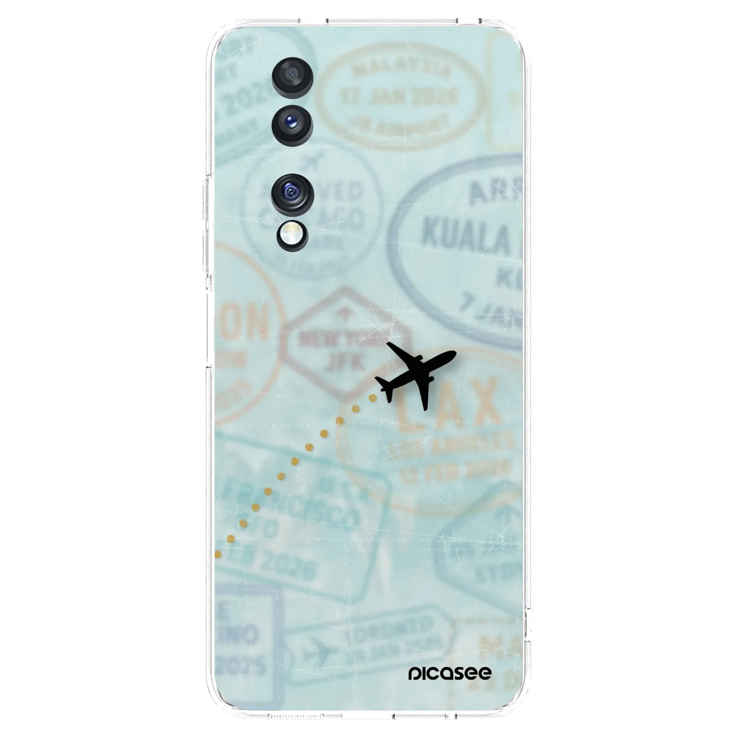 Picasee silikonový průhledný obal pro Honor 70 - FLIGHT PATH