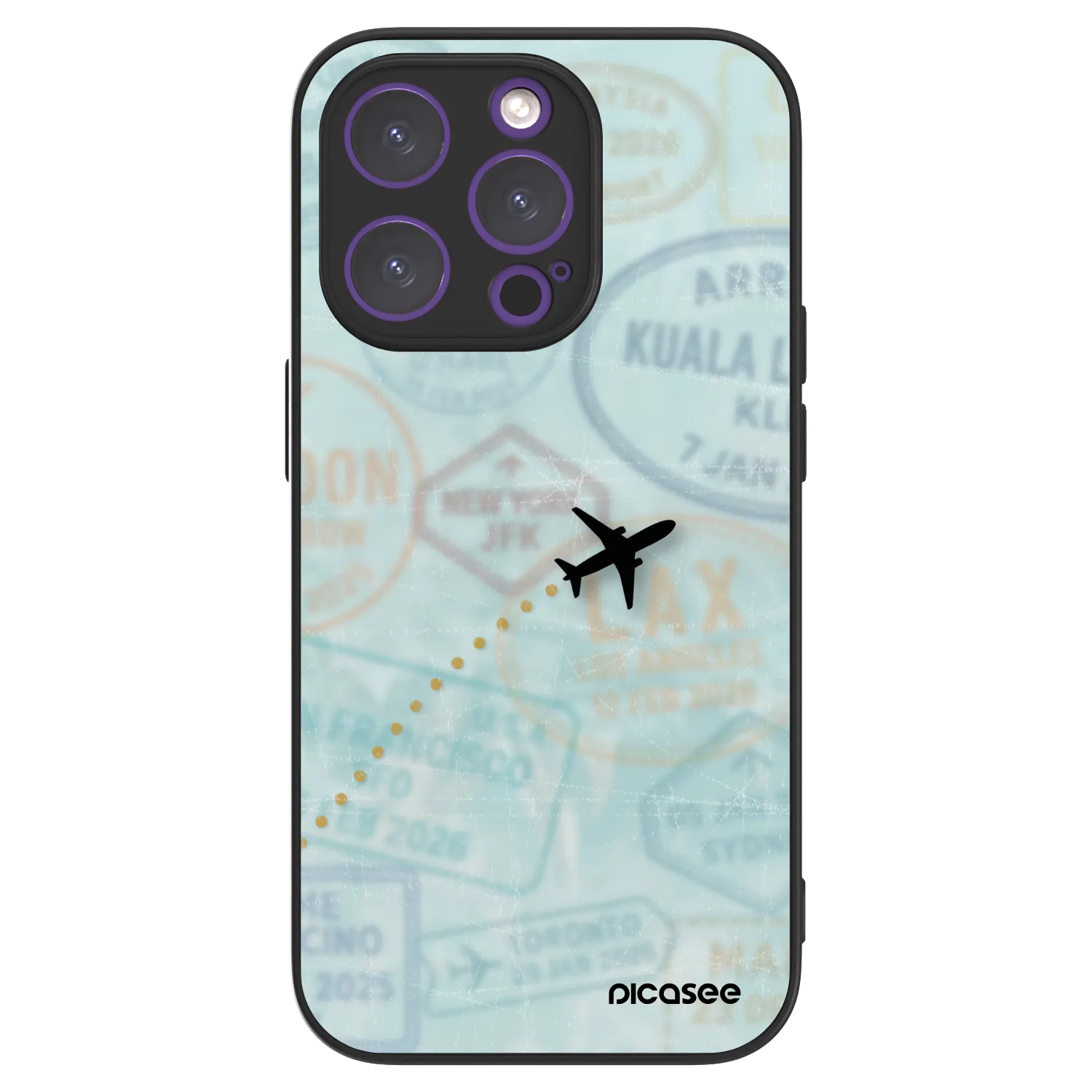 Picasee ULTIMATE CASE MagSafe pro Apple iPhone 14 Pro - FLIGHT PATH