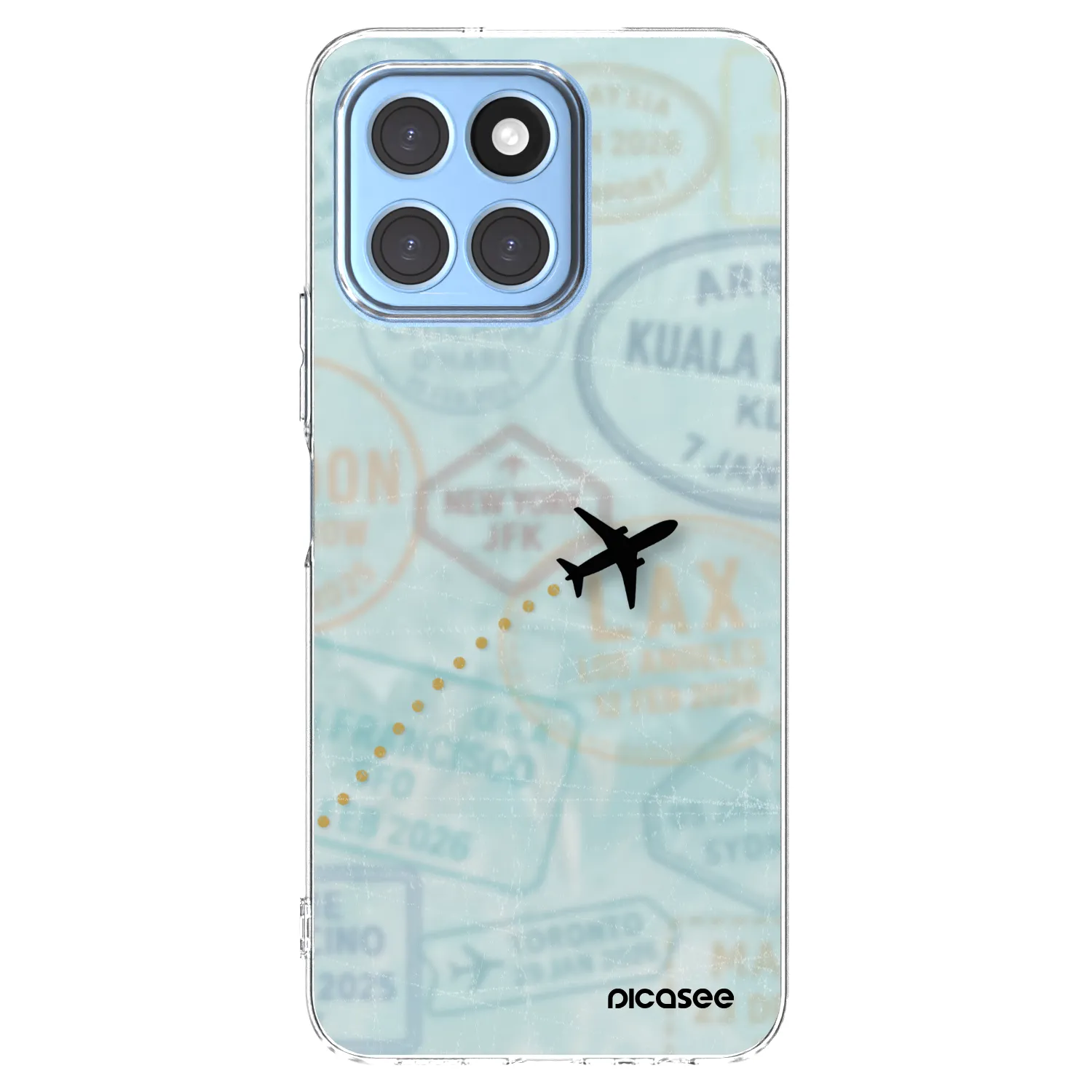 Picasee silikonový průhledný obal pro Honor X6 - FLIGHT PATH