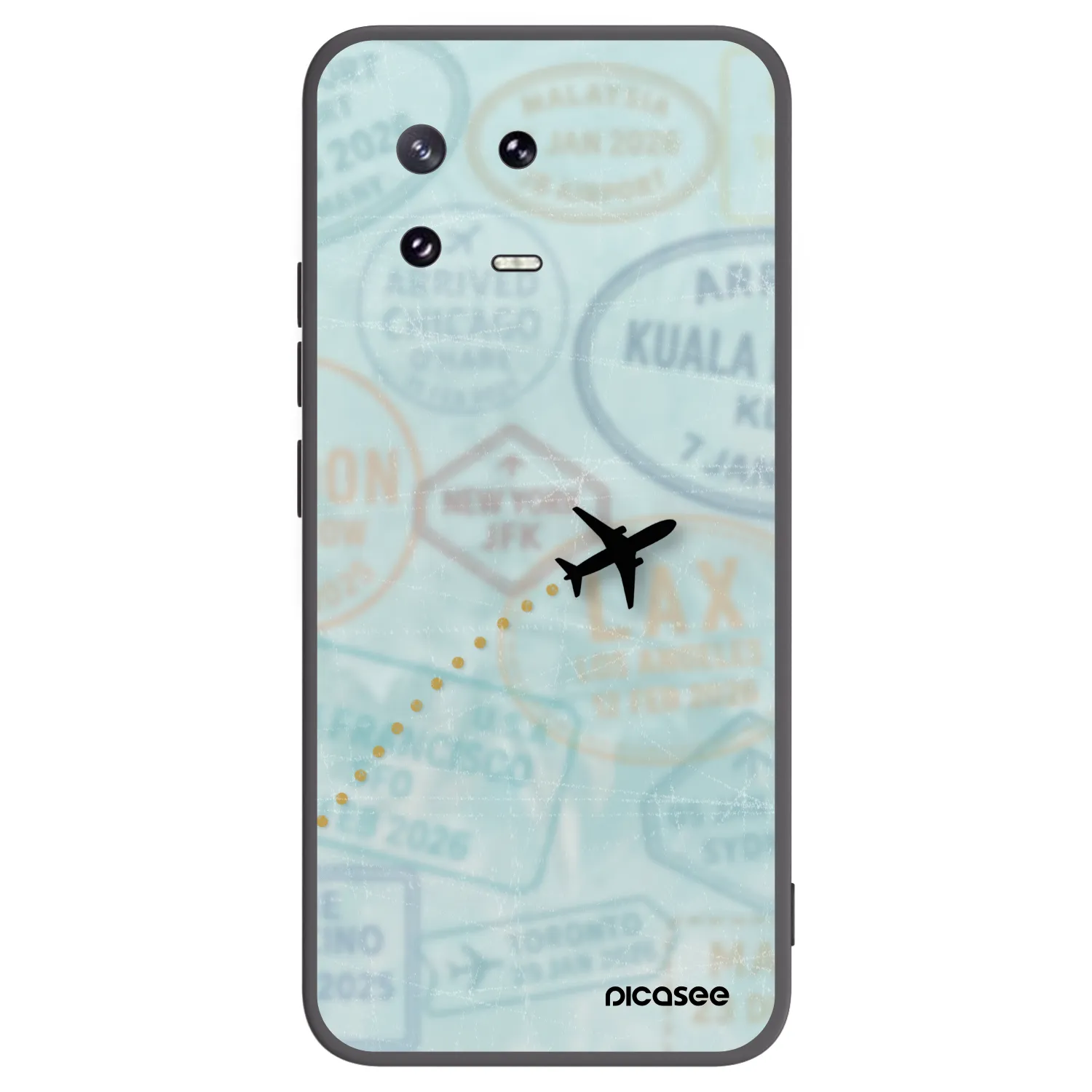 Picasee silikonový černý obal pro Xiaomi 13 Pro - FLIGHT PATH