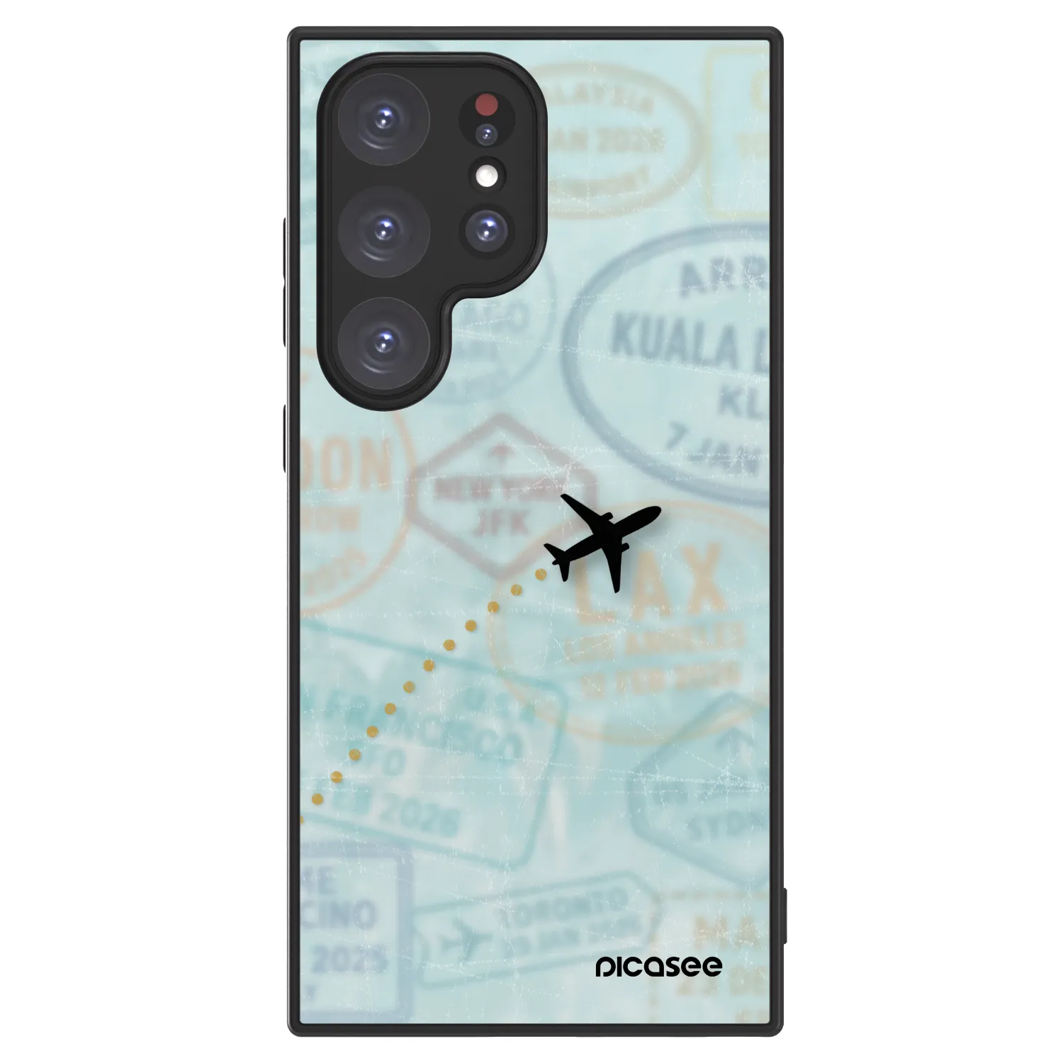 Picasee ULTIMATE CASE PowerShare pro Samsung Galaxy S24 Ultra S928B 5G - FLIGHT PATH