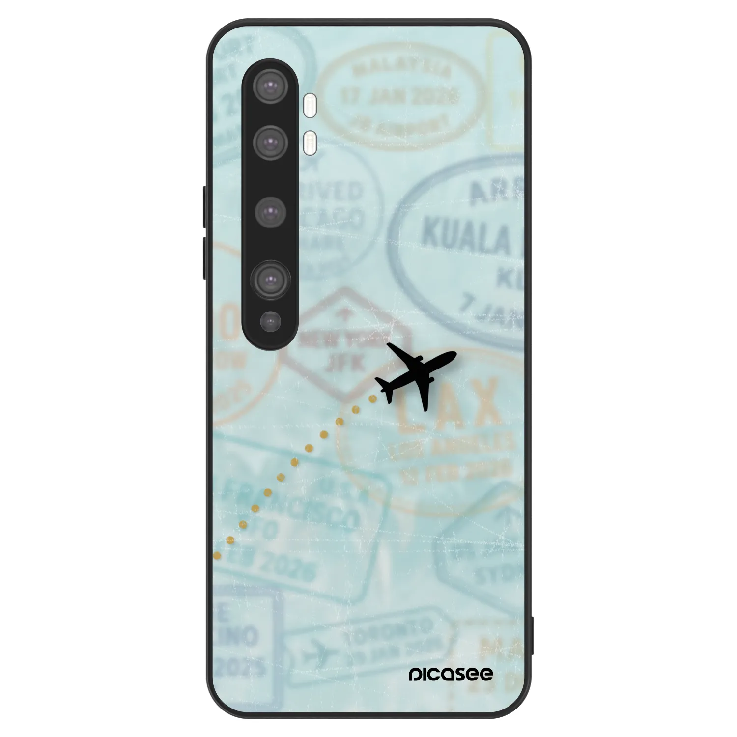 Picasee ULTIMATE CASE pro Xiaomi Mi Note 10 (Pro) - FLIGHT PATH