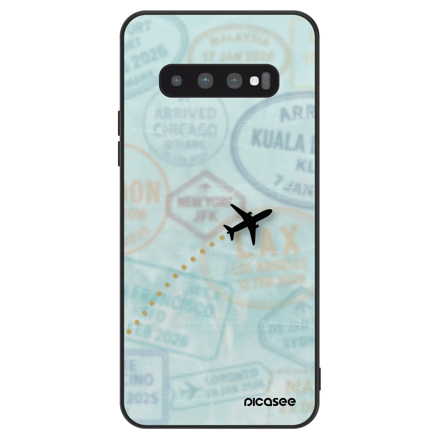 Picasee ULTIMATE CASE pro Samsung Galaxy S10 Plus G975 - FLIGHT PATH