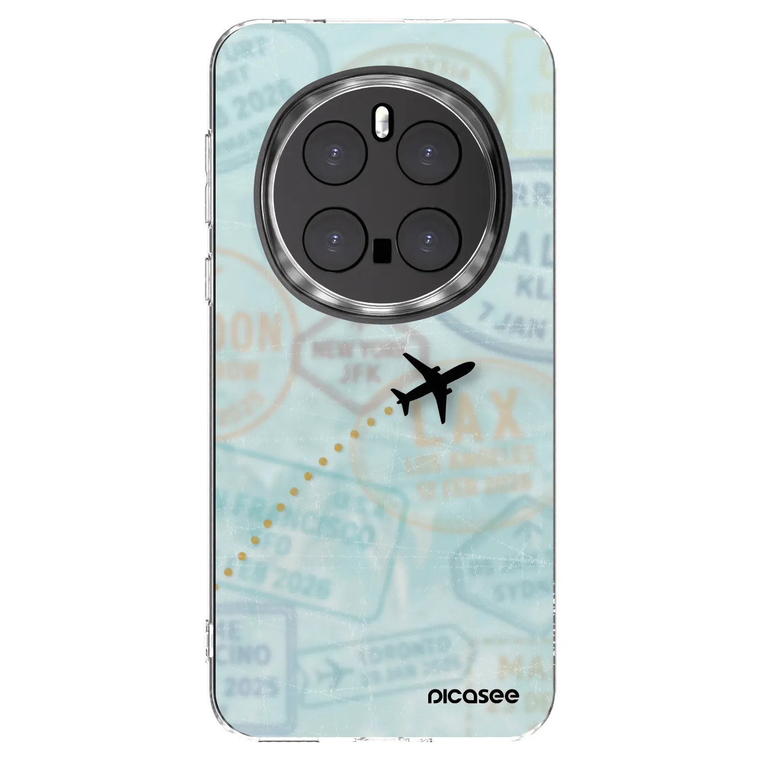 Picasee silikonový průhledný obal pro Honor Magic7 Pro 5G - FLIGHT PATH