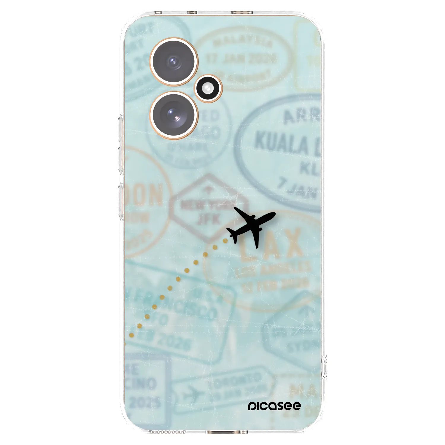 Picasee silikonový průhledný obal pro Honor 400 5G - FLIGHT PATH