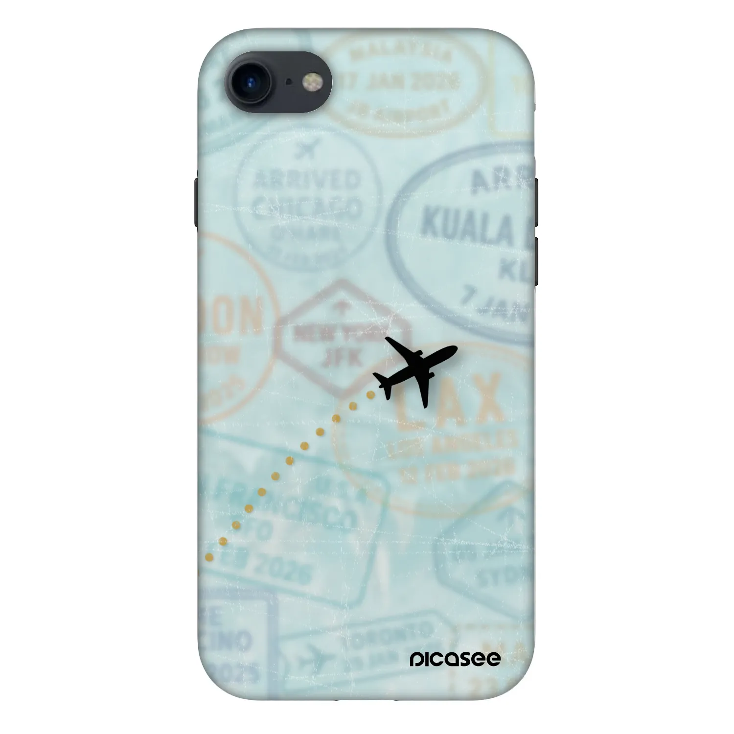Picasee Fashion Case pro Apple iPhone SE 2022 - FLIGHT PATH