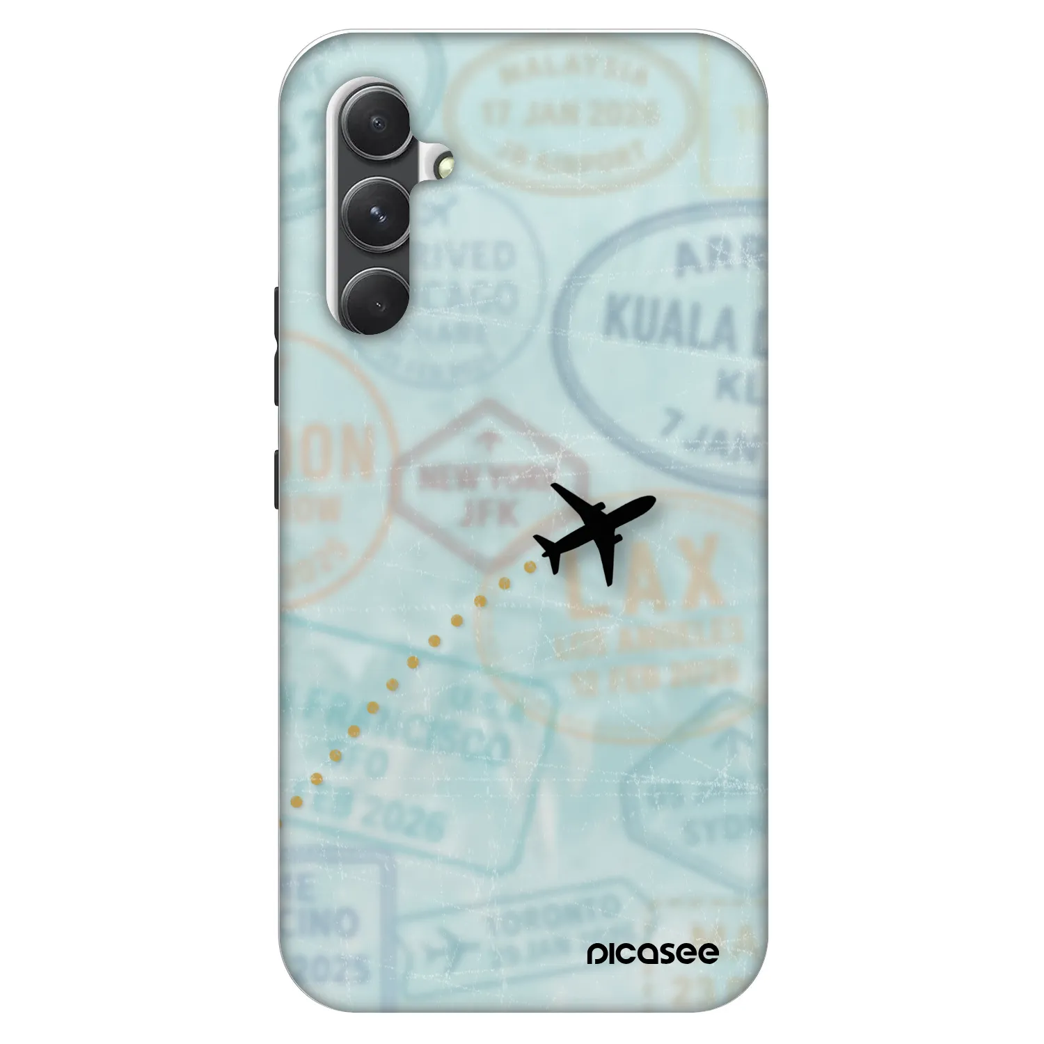 Picasee Fashion Case pro Samsung Galaxy A34 5G A346B - FLIGHT PATH