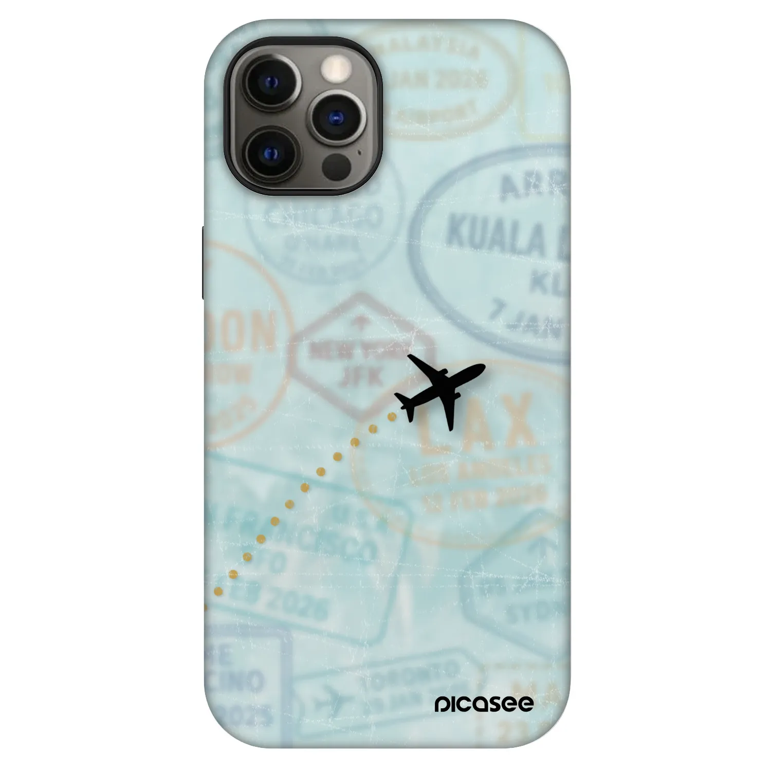 Picasee Fashion Case MagSafe Apple iPhone 12 - FLIGHT PATH