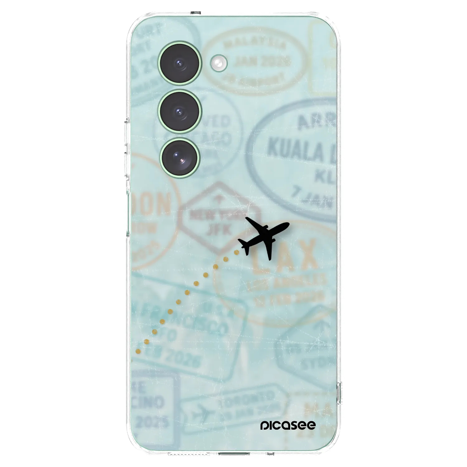 Picasee silikonový průhledný obal pro Xiaomi Redmi 15 5G - FLIGHT PATH