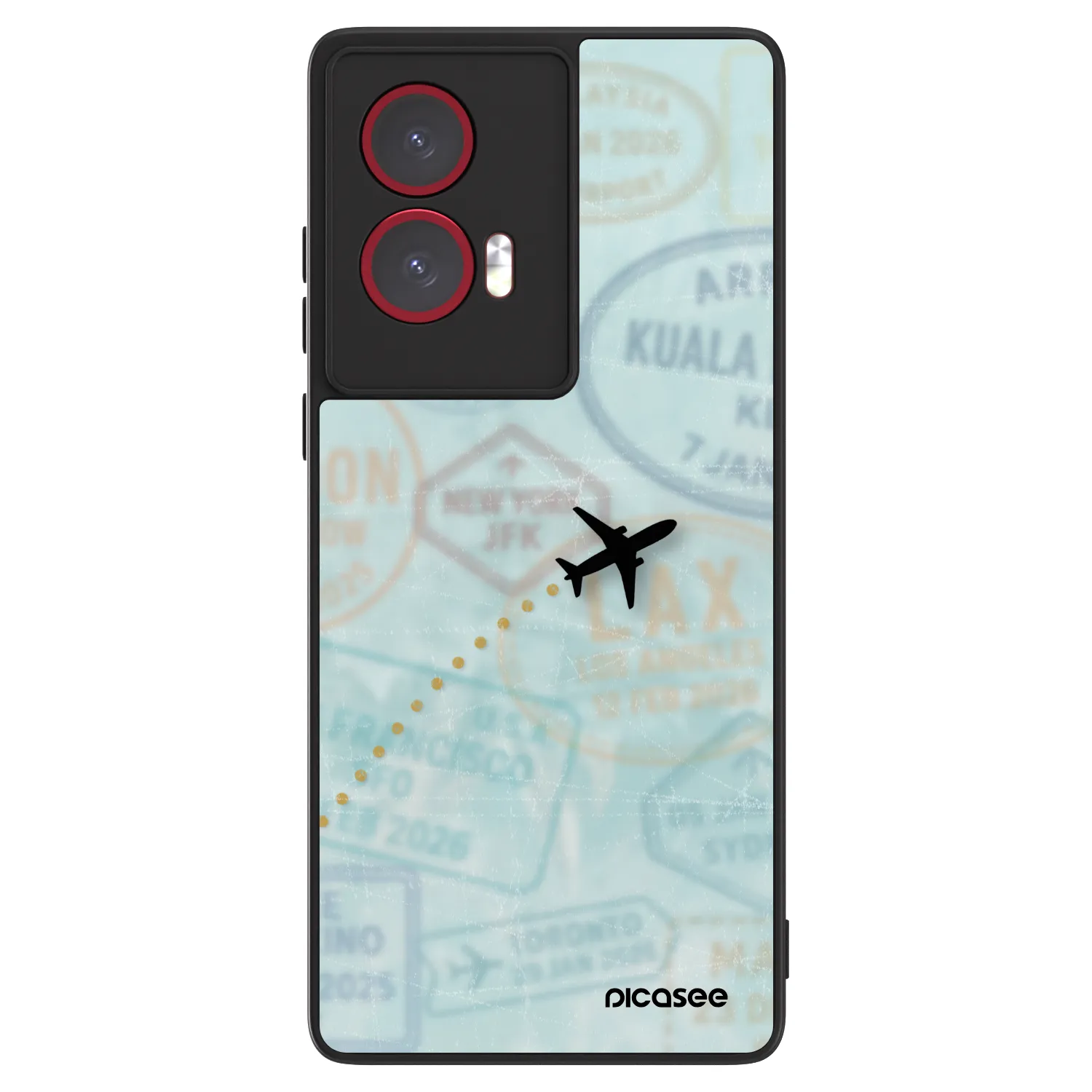 Picasee ULTIMATE CASE pro Motorola Edge 50 Fusion - FLIGHT PATH
