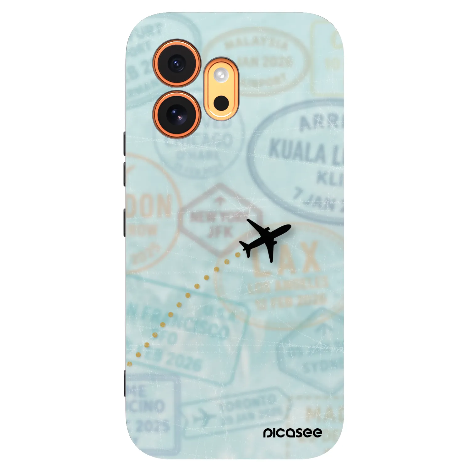 Picasee silikonový černý obal pro Honor 600 - FLIGHT PATH