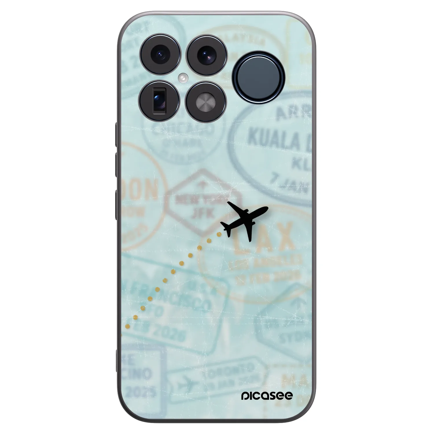 Picasee silikonový černý obal pro Xiaomi Poco F8 Ultra - FLIGHT PATH
