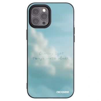 Picasee silikonový černý obal pro Apple iPhone 12 Pro Max - CHASiNG LIGHT