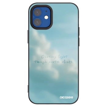 Picasee silikonový černý obal pro Apple iPhone 12 mini - CHASiNG LIGHT