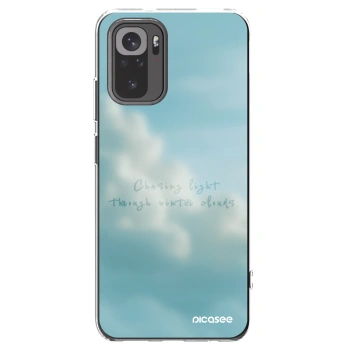 Picasee silikonový průhledný obal pro Xiaomi Redmi Note 10 - CHASiNG LIGHT