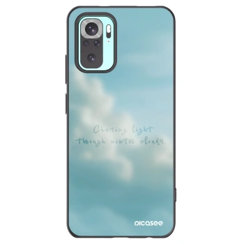Picasee silikonový černý obal pro Xiaomi Redmi Note 10 Pro - CHASiNG LIGHT