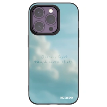 Picasee silikonový černý obal pro Apple iPhone 14 Pro - CHASiNG LIGHT