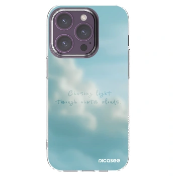 Picasee silikonový průhledný obal pro Apple iPhone 14 Pro - CHASiNG LIGHT